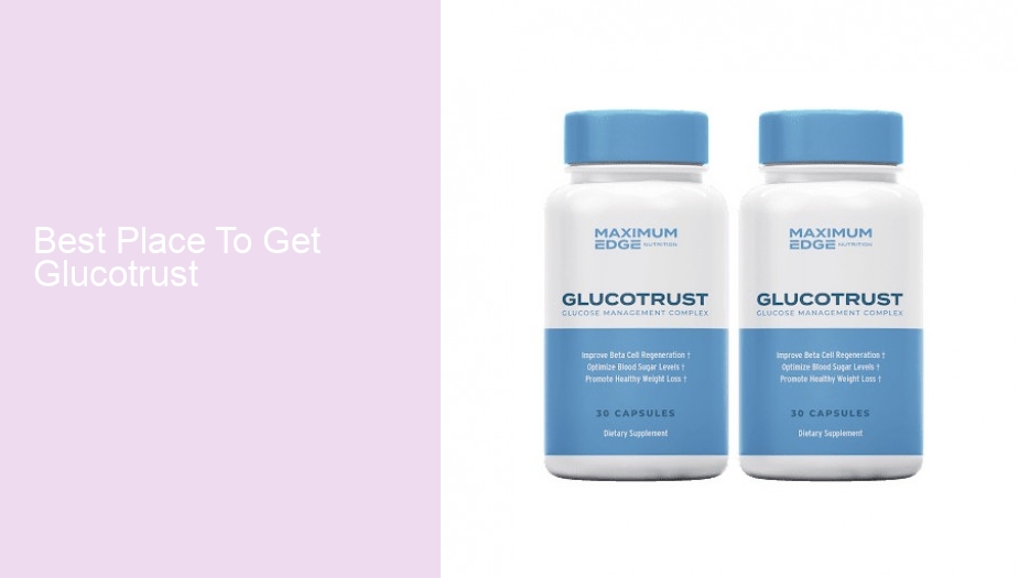 Best Place To Get Glucotrust